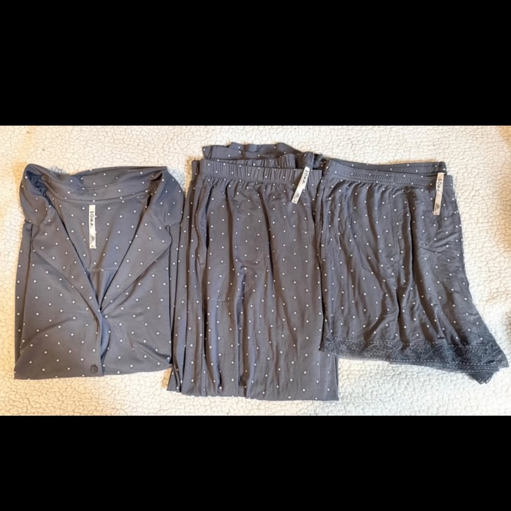 Soma Intimates 3 Piece Pajama Set Size XL